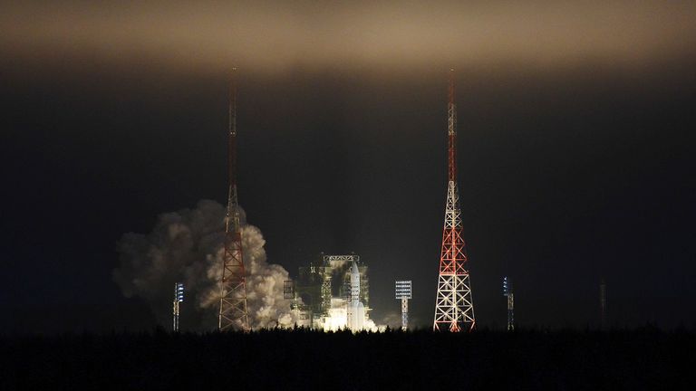 Первый пуск ракеты тяжелого класса Ангара-А5 Первый пуск ракеты тяжелого класса Ангара-А5