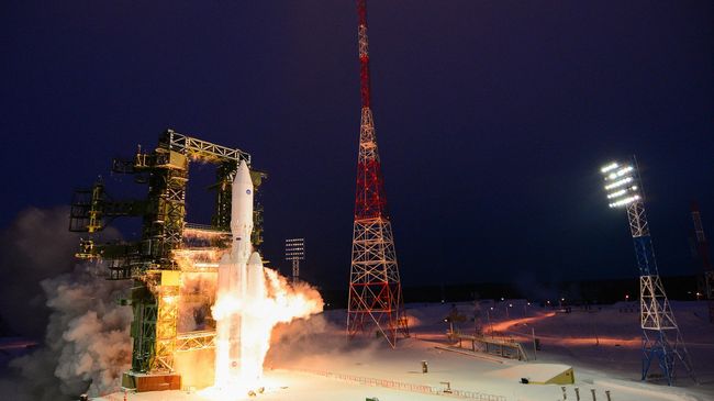 Пуск ракеты тяжелого класса Ангара-А5 Пуск ракеты тяжелого класса Ангара-А5