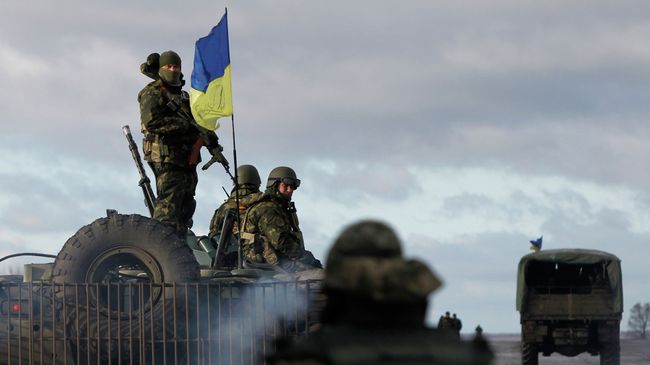 Солдаты украинской армии. Архивное фото