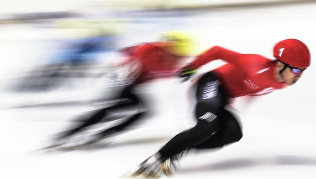 Виктор Ан на чемпионате России по шорт-треку Виктор Ан на чемпионате России по шорт-треку