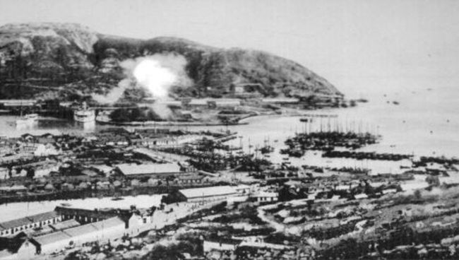 Вид Порт-Артура. 1904 год. Архивное фото Вид Порт-Артура. 1904 год. Архивное фото