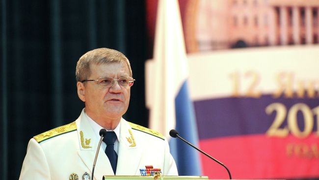 Генеральный прокурор РФ Юрий Чайка. Архивное фото
