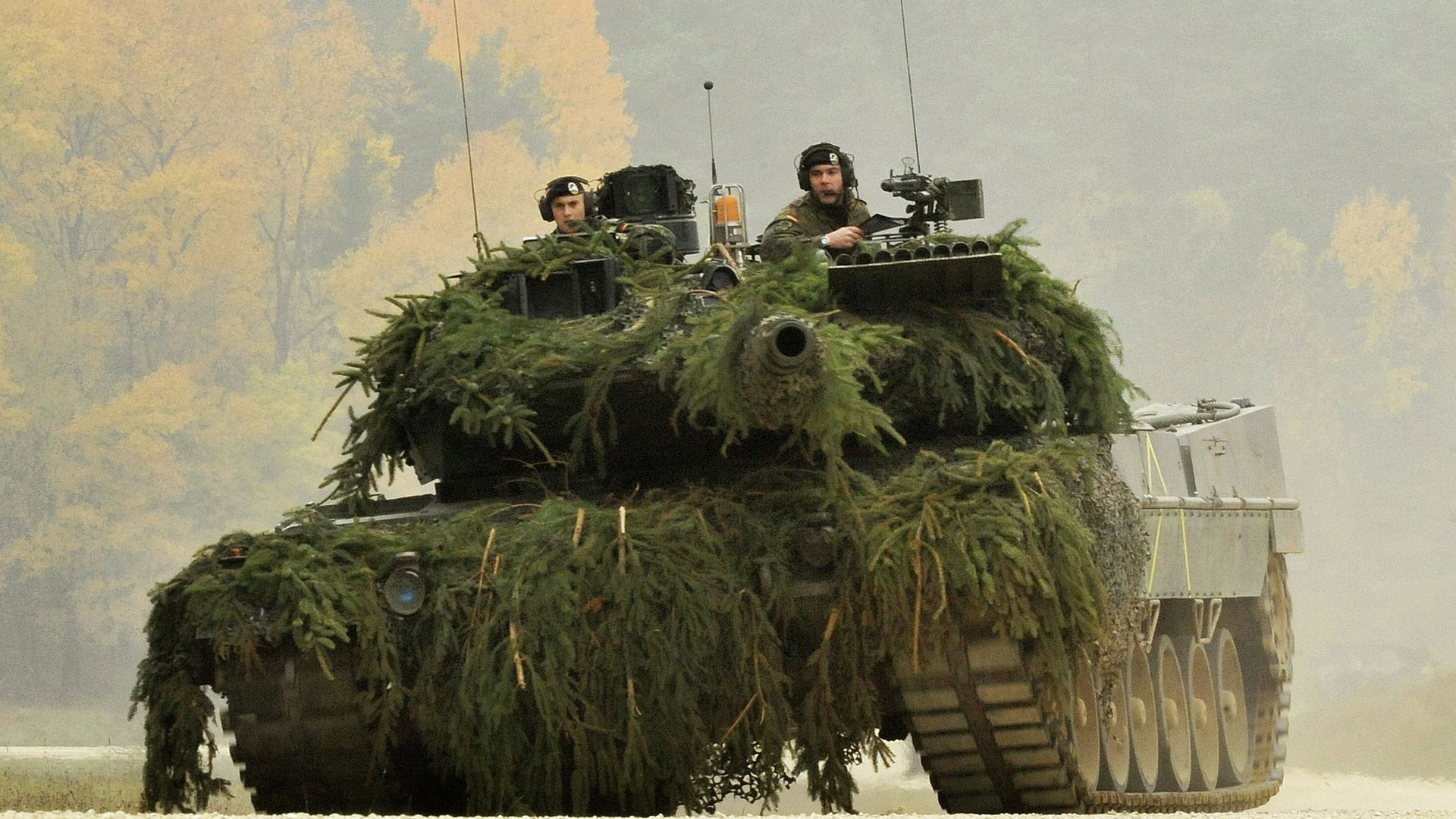 Немецкий военный танк Leopard II Немецкий военный танк Leopard II - РИА Новости, 1920, 10.01.2023