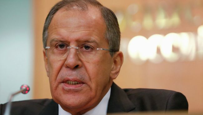 Министр иностранных дел РФ Сергей Лавров во время пресс-конференции по итогам деятельности российской дипломатии в 2014 году. 21 января 2015 Министр иностранных дел РФ Сергей Лавров во время пресс-конференции по итогам деятельности российской дипломатии в 2014 году. 21 января 2015