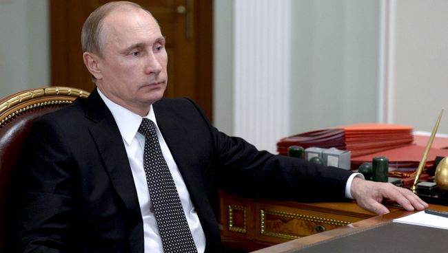 Президент России Владимир Путин. Архивное фото