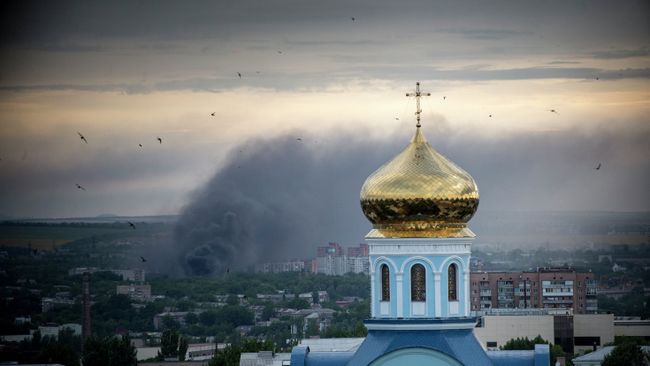 Ситуация в Луганске. Архивное фото Ситуация в Луганске. Архивное фото