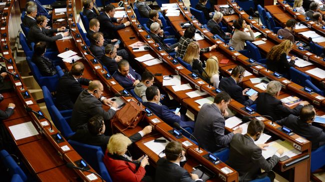 Парламентская ассамблея Совета Европы. Архивное фото Парламентская ассамблея Совета Европы. Архивное фото