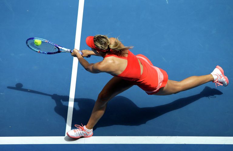 Российская теннисистка Мария Шарапова на Australian Open 2015 Российская теннисистка Мария Шарапова на Australian Open 2015