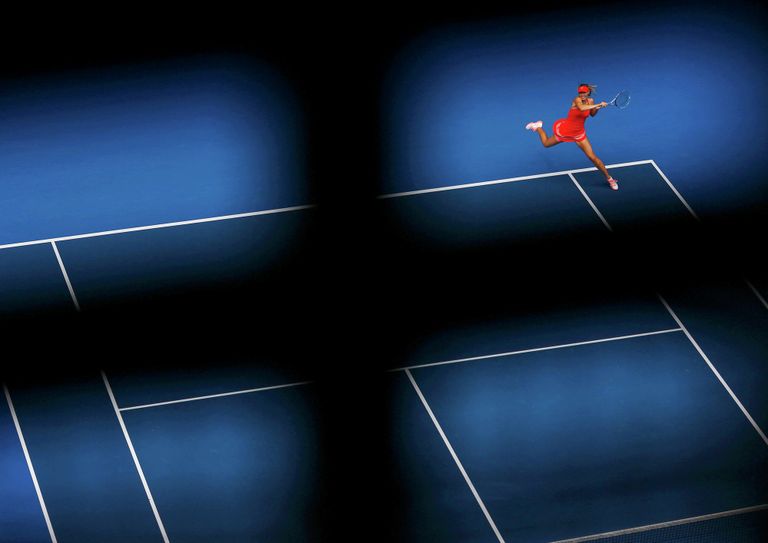 Российская теннисистка Мария Шарапова на Australian Open 2015 Российская теннисистка Мария Шарапова на Australian Open 2015