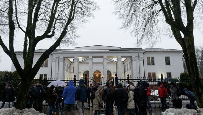 Резиденция Президента в Минске, где проходили переговоры контактной группы по Украине Резиденция Президента в Минске, где проходили переговоры контактной группы по Украине