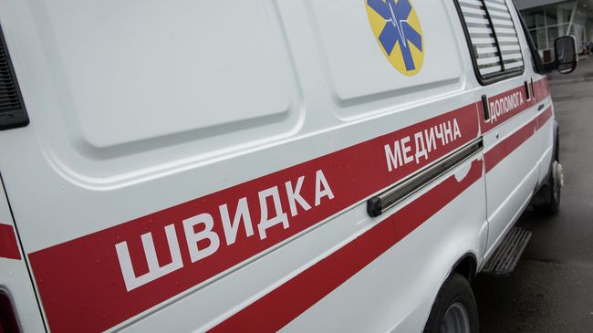 Автомобиль скорой помощи в Киеве. Архивное фото Автомобиль скорой помощи в Киеве. Архивное фото