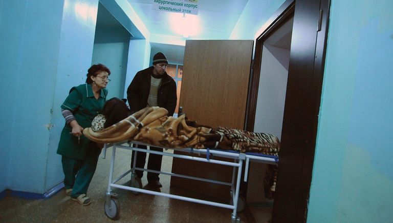 Больница в Артемовске Больница в Артемовске