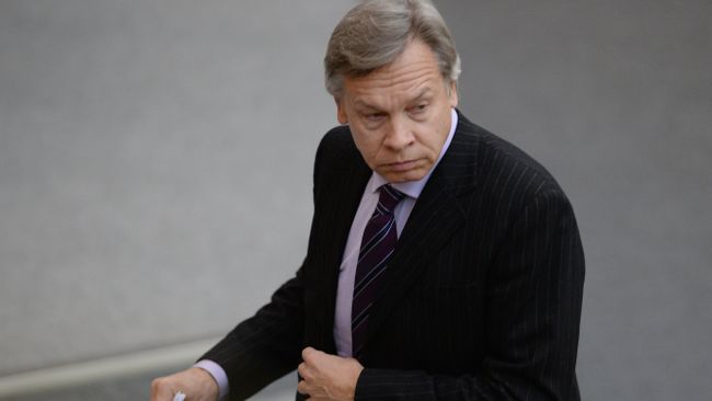 Председатель комитета Государственной Думы РФ по международным делам Алексей Пушков. Архивное фото Председатель комитета Государственной Думы РФ по международным делам Алексей Пушков. Архивное фото
