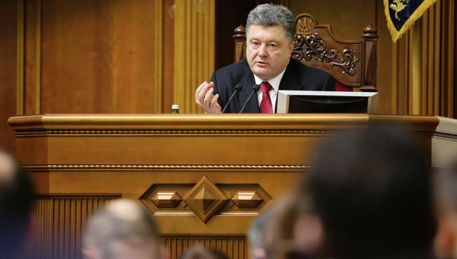 Президент Украины Петр Порошенко