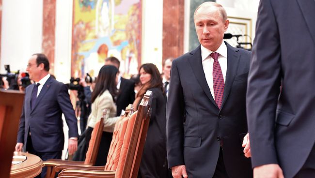 Президент России Владимир Путин. Архивное фото.