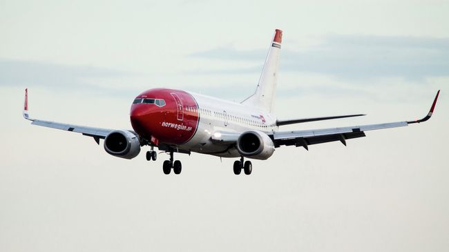Самолет авиакомпании Norwegian Самолет авиакомпании Norwegian