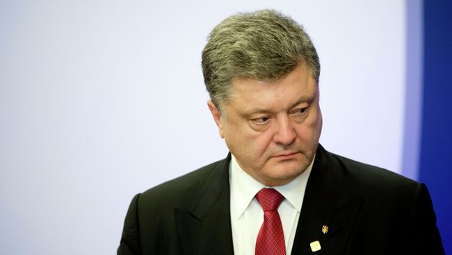 Президент Украины Петр Порошенко. Архивное фото Президент Украины Петр Порошенко. Архивное фото