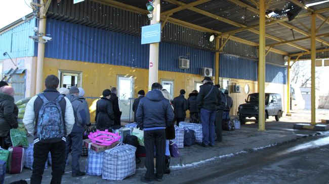 Ситуация на границе Украины с Россией. Архивное фото Ситуация на границе Украины с Россией. Архивное фото