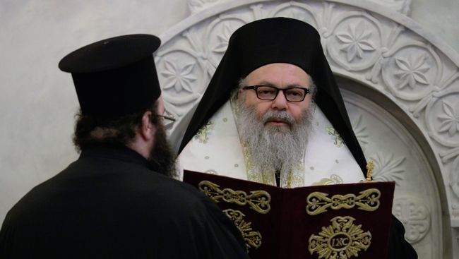 Патриарх Антиохийский и всего Востока Иоанн X. Архивное фото