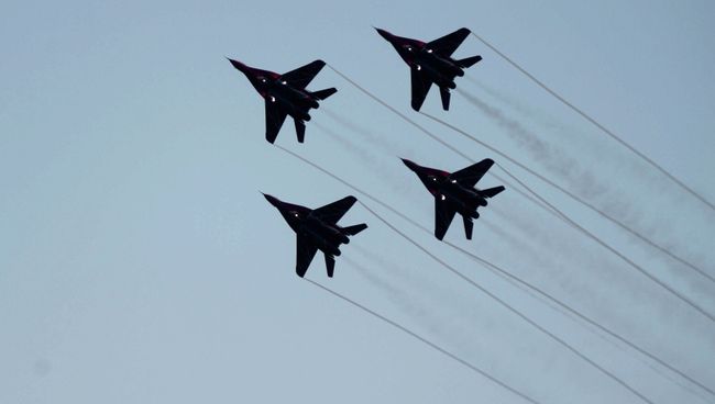 Истребители Миг-29. Архивное фото Истребители Миг-29. Архивное фото