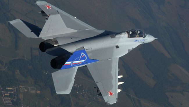 Многофункциональный истребитель МиГ-35. Архивное фото Многофункциональный истребитель МиГ-35. Архивное фото