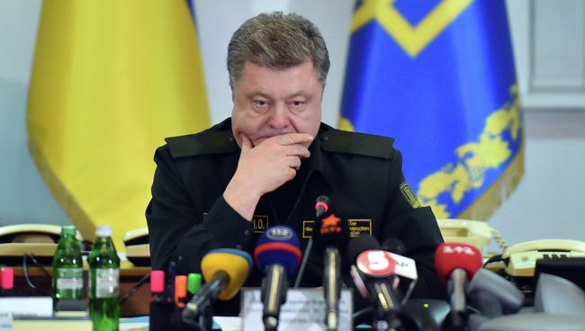 Президент Украины Петр Порошенко. Архивное фото