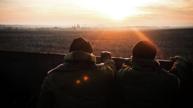Ополченцы ДНР в Донецкой области. Архивное фото Ополченцы ДНР в Донецкой области. Архивное фото