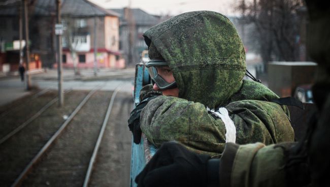 Ополченцы ДНР в Донецкой области. Архивное фото Ополченцы ДНР в Донецкой области. Архивное фото
