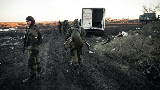 Ополченцы ДНР в Донецкой области Ополченцы ДНР в Донецкой области