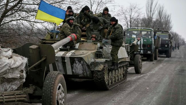 Украинские военные