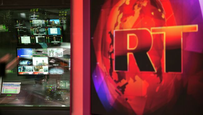 Аппаратная ньюсрума телеканала Russia Today на английском языке Аппаратная ньюсрума телеканала Russia Today на английском языке