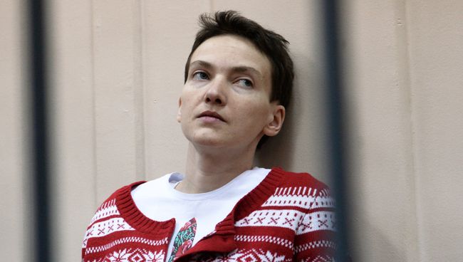Украинская летчица Надежда Савченко. Архивное фото