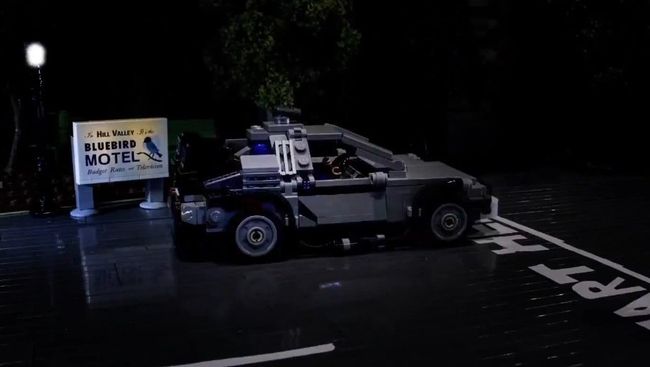 Lego-вариант концовки кинофильма Назад в будущее Lego-вариант концовки кинофильма Назад в будущее