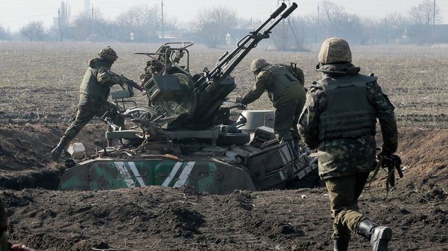 Украинские военные в Донецкой области. Архивное фото Украинские военные в Донецкой области. Архивное фото