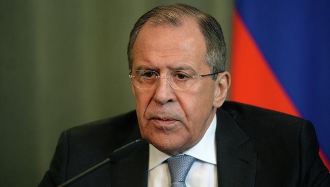 Министр иностранных дел России Сергей Лавров. Архивное фото