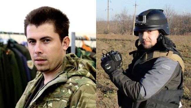 Журналист РЕН ТВ Дмитрий Вахницкий и оператор Федор Болдырев Журналист РЕН ТВ Дмитрий Вахницкий и оператор Федор Болдырев