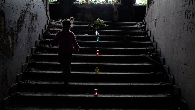 Траурные мероприятия у Дома профсоюзов в Одессе. Архивное фото Траурные мероприятия у Дома профсоюзов в Одессе. Архивное фото
