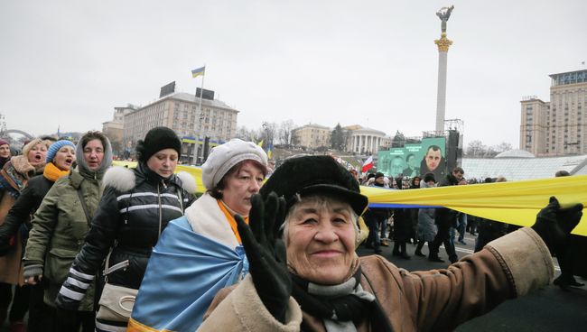 Ситуация в Киеве. Архивное фото Ситуация в Киеве. Архивное фото