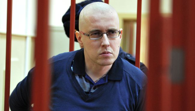 Националист Илья Горячев в суде. Архивное фото Националист Илья Горячев в суде. Архивное фото