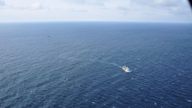 Крушение траулера Дальний Восток в Охотском море. Архивное фото Крушение траулера Дальний Восток в Охотском море. Архивное фото