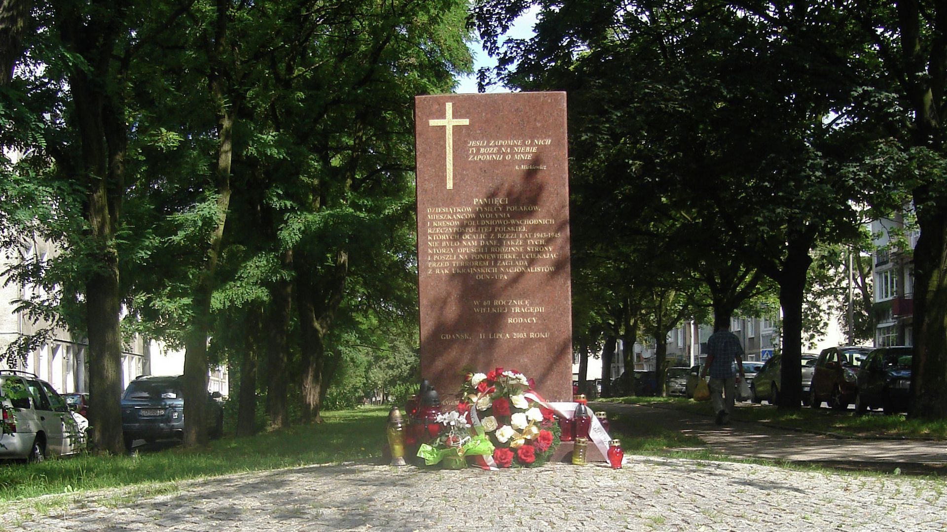 Памятник полякам убитым на Волыни в Гданьске Памятник полякам убитым на Волыни в Гданьске - РИА Новости, 1920, 24.04.2025