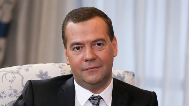 Премьер-министр РФ Д.Медведев. Архивное фото