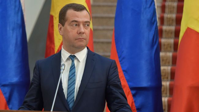 Председатель правительства РФ Дмитрий Медведев. Архивное фото