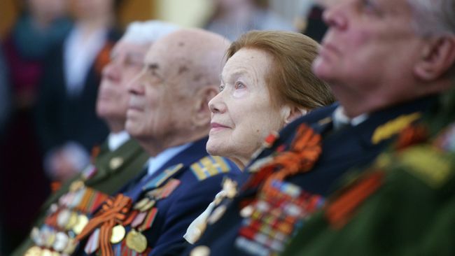 Ветераны Великой Отечественной войны. Архивное фото Ветераны Великой Отечественной войны. Архивное фото