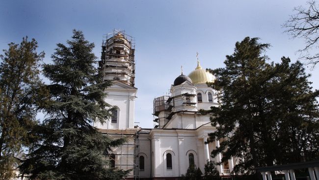 Воссоздание кафедрального собора Александра Невского в Симферополе Воссоздание кафедрального собора Александра Невского в Симферополе
