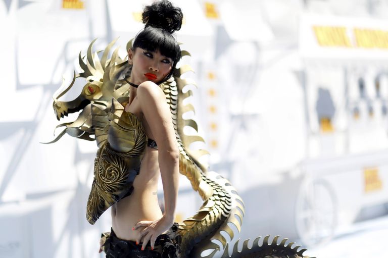 Актриса Бай Линг на 2015 MTV Movie Awards в Лос-Анджелесе