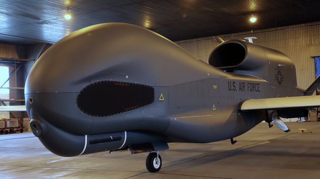 Американский стратегический разведывательный БПЛА Global Hawk Американский стратегический разведывательный БПЛА Global Hawk