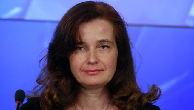Начальник Управления научной деятельности Государственного института русского языка им. А.С. Пушкина, доцент Татьяна Кудоярова