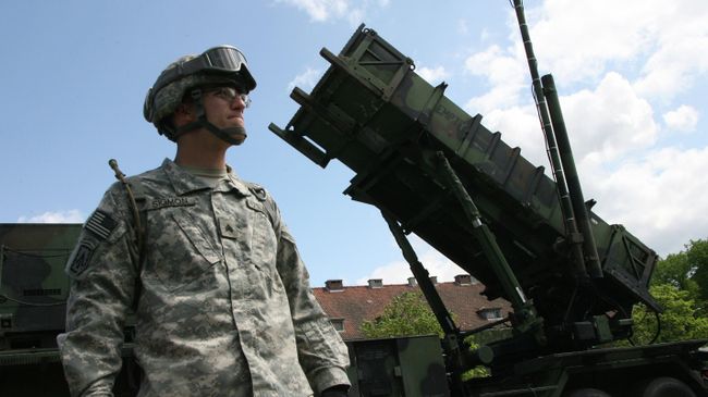 Американский зенитно-ракетный комплекс Patriot. Архивное фото Американский зенитно-ракетный комплекс Patriot. Архивное фото