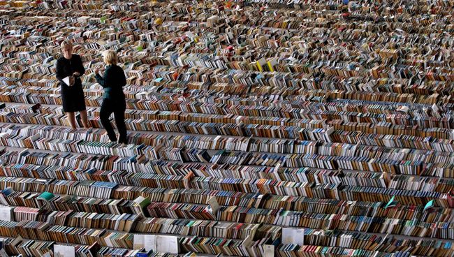 Зал временного размещения книг научной библиотеки Дальневосточного федерального университета Зал временного размещения книг научной библиотеки Дальневосточного федерального университета
